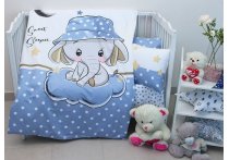 Постільна білизна Turkish Cotton TAG - Sweet sleeper blue (Турция), дитячий